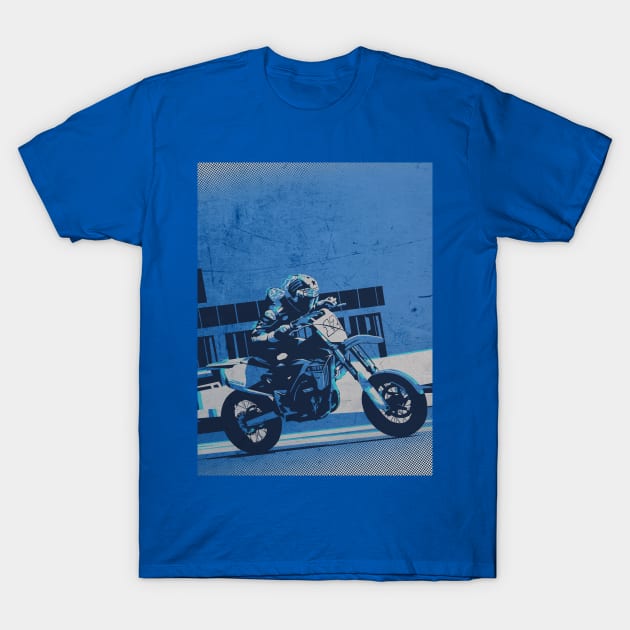 Maverick Vinaleson the track T-Shirt by Kiflipelu25